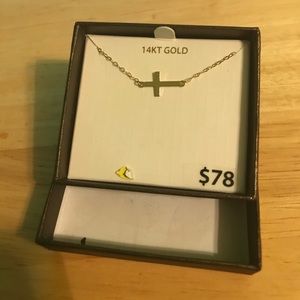 14k woman’s necklace (cross)